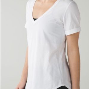Lululemon love tee white 4